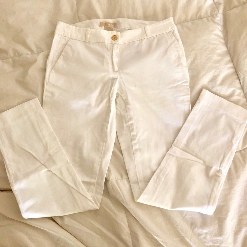Micheal Kors white slacks